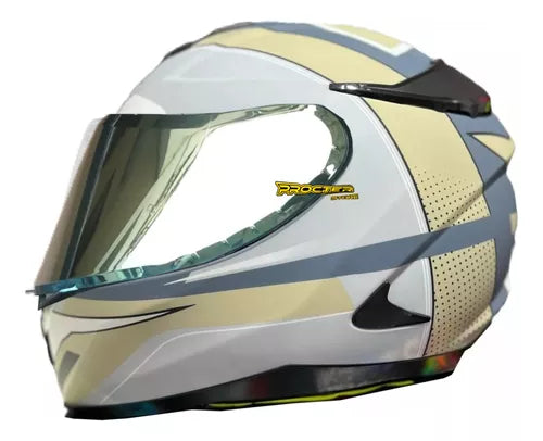 Casco Xtrong 822 Dv Doble Visor Procter - Velocity Savage