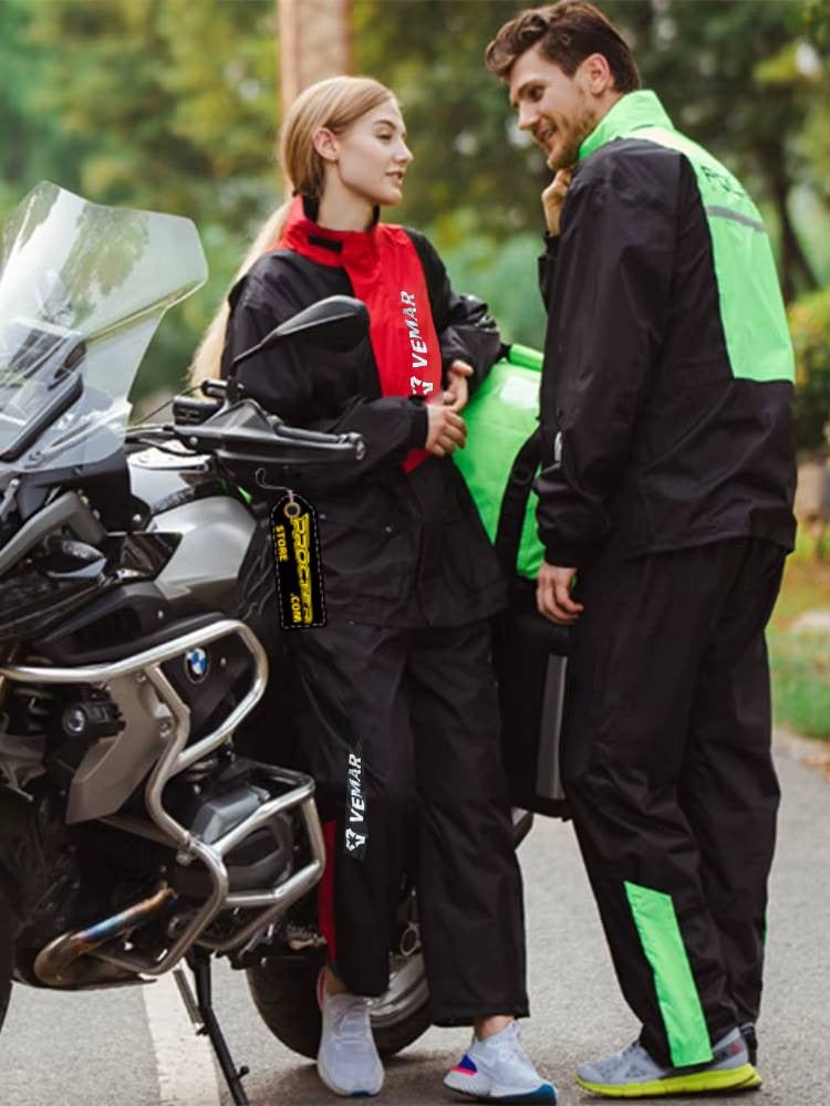 Traje Tipo Sudadera De Chaqueta Impermeable Y Pantalón