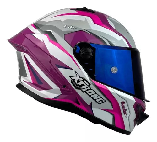 Casco Xtrong Integral Visor Magnético Deportivo Certificado - Velocity Savage