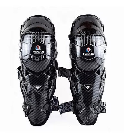 Rodilleras Canilleras Articuladas Para Motociclistas Vemar - Velocity Savage