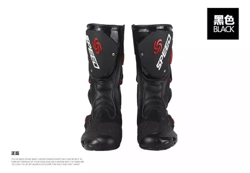 Botas Speed Con Protecciones Moto Montero Velocidad - Velocity Savage