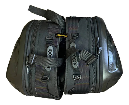 Alforjas Rígidas Para Moto Procter Maletas Rigidas Negro