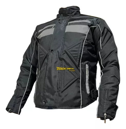 Chaqueta Para Motociclistas Talla Grande 2xl Reflectiva - Velocity Savage