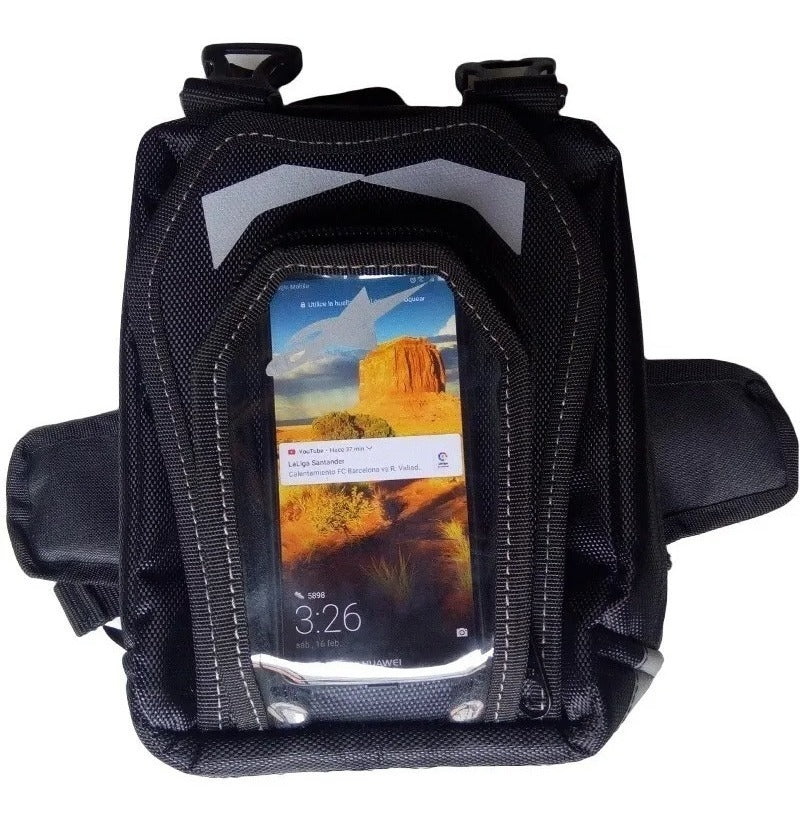 Maleta Tank Bag Moto Porta Celular Casco Expandible Tail Bag