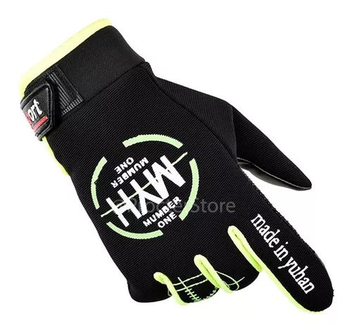 Guantes Táctiles Con Palma Antideslizante - Velocity Savage