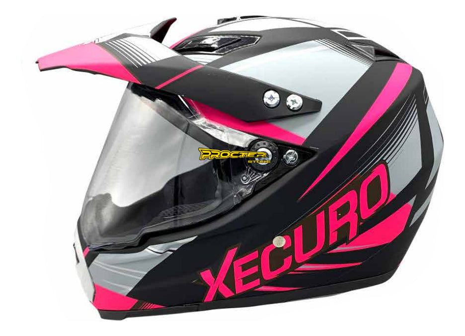 Casco Certificado Multipropósito Xecuro 805 Rosado Machine S