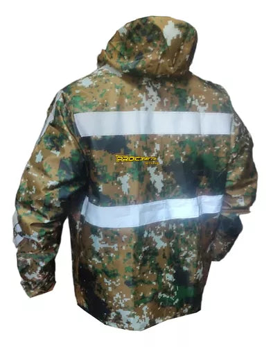 Chaqueta Camuflada Rompevientos Reflectiva - Velocity Savage