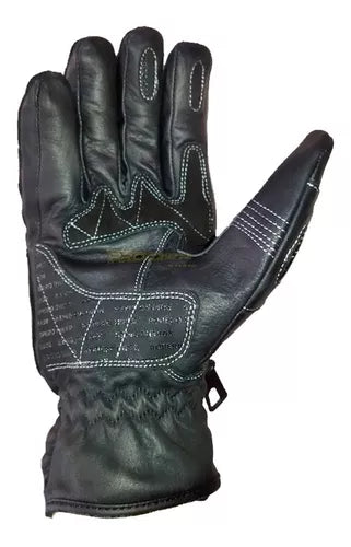 Guantes En Cuero Con Protección En Fibra De Carbono - Velocity Savage