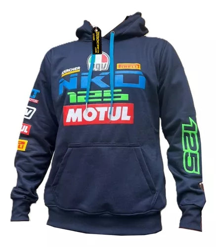 Buzo Hoodie Motero Buzo Con Capota Ktm Pulsar Honda - Velocity Savage