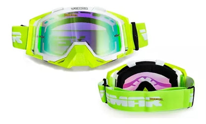 Gafas Vemar Moto Cross Original Funda Y Repuesto - Velocity Savage