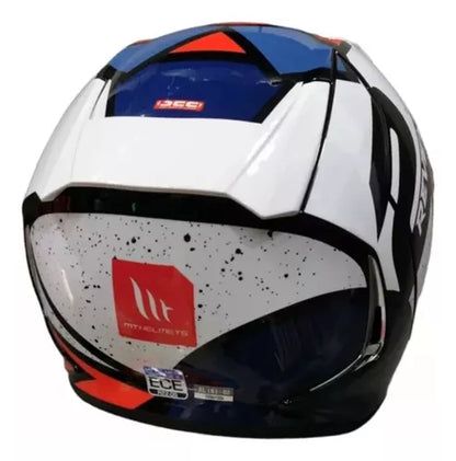 Casco Moto Mt Revenge 2 Certificado Negro Mate - Brillante - Velocity Savage