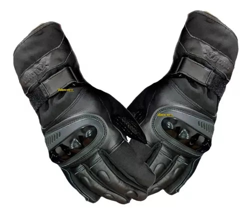 Guantes Cuero Protección Térmico Impermeable Caña Larga - Velocity Savage