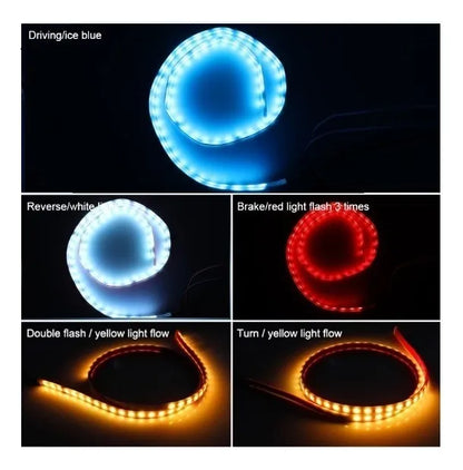 Cinta Luz Led Baúl Stop Reversa Direccionales 4 Colores Pro2
