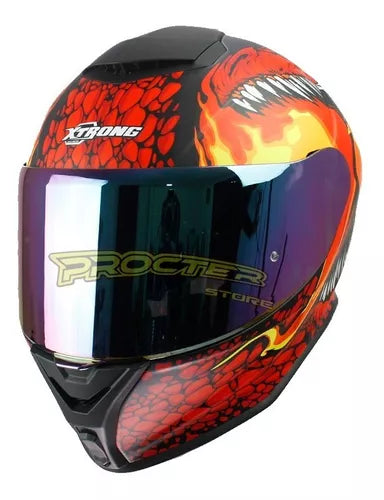 Casco Deportivo Certificado Integral Xtrong - Velocity Savage