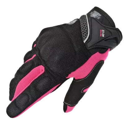 Guantes Para  Moto Tactiles Y Con Protección Para Dama - Velocity Savage