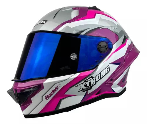 Casco Xtrong Integral Visor Magnético Deportivo Certificado - Velocity Savage