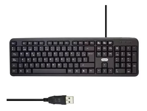 Teclado Alambrico Fc-530 Usb Español Qwerty Resistente Agua