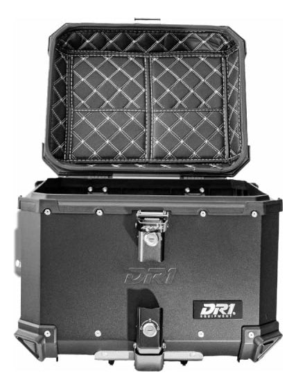 Maletero Adventure 45lt Gris Aluminio Desmontable
