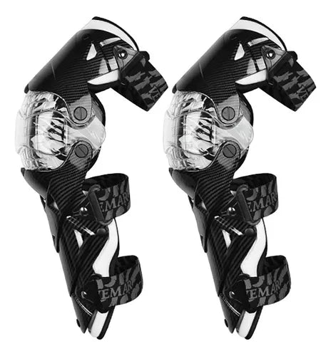 Rodilleras Canilleras Articuladas Para Motociclistas Vemar - Velocity Savage