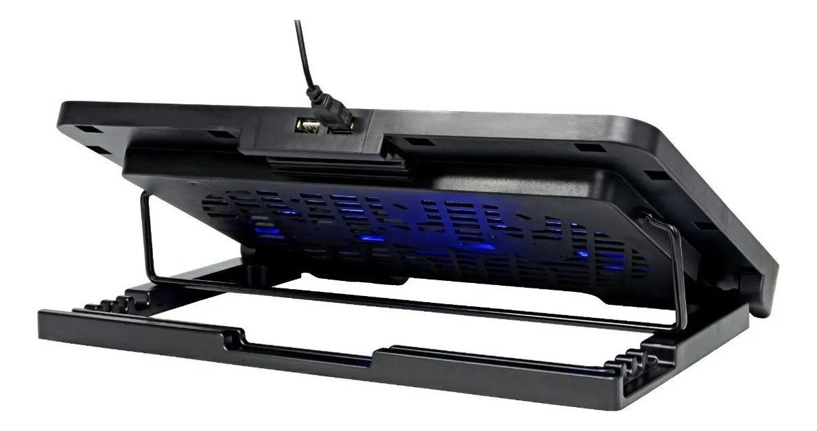 Base Gamer Refrigerante De Portátil 5 Niveles 2ventiladores2