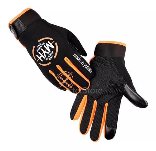 Guantes Ciclismo Táctiles Con Palma Antideslizante Moto - Velocity Savage