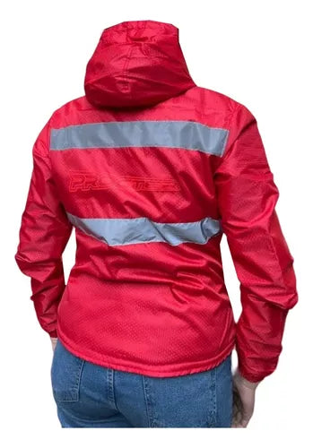 Chaqueta Rompevientos Térmica Con Reflectivo - Velocity Savage