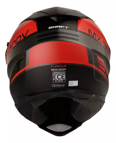 Casco Multipropósito Shaft Mx380dv Certificado - Velocity Savage