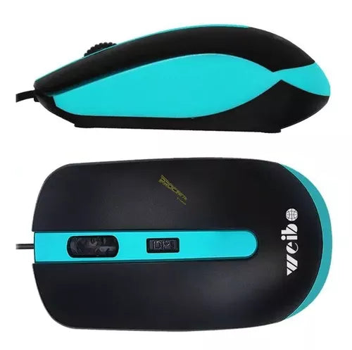 Mouse Weibo Colores Con Cable Usb 1600dpi Alambrico - Velocity Savage