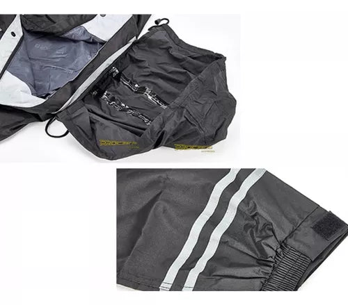 Conjunto Impermeable Sudadera Moto Chaqueta Pantalón Estuche - Velocity Savage