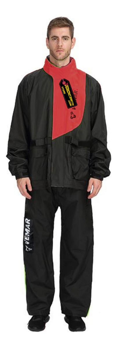 Traje Tipo Sudadera De Chaqueta Impermeable Y Pantalón