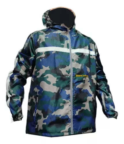 Chaqueta Camuflada Rompevientos Moto Bicicleta Reflectiva - Velocity Savage