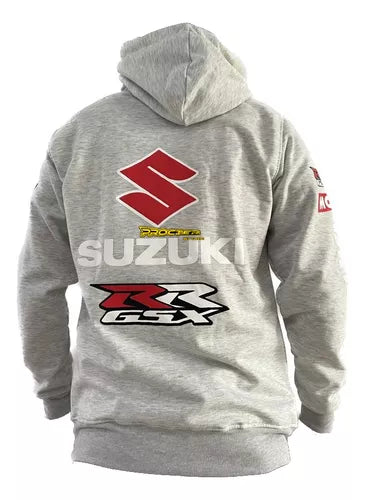 Buzo Hoodie Motero Buzo Con Capota Ktm Pulsar Honda - Velocity Savage