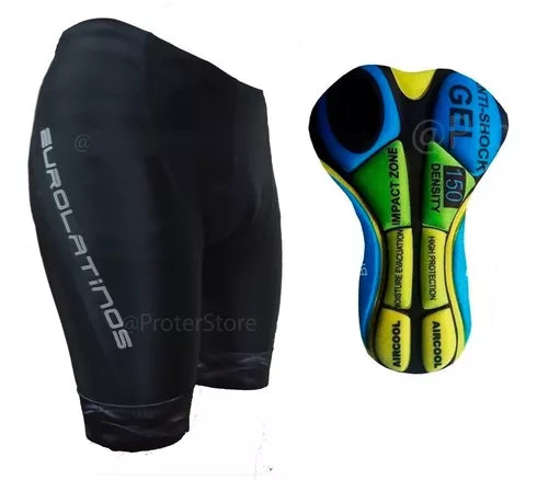 Lycra Corta Con Badana Gel Ciclismo Mtb Ruta Hombre Original - Velocity Savage