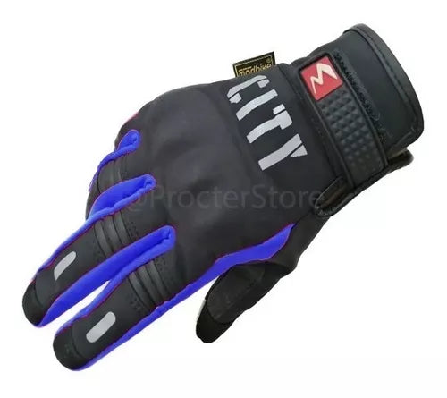 Guantes City Táctiles Térmicos Con Reflectivo Moto Bici - Velocity Savage