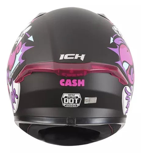 Casco Ich Integral 503 Sp Certificado Negro Mate - Velocity Savage