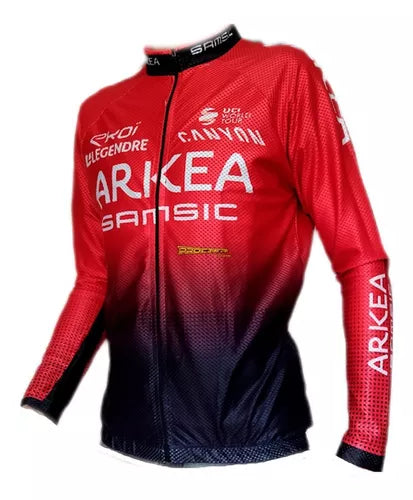 Jersey Ciclismo Maillot Manga Larga Ruta Mtb Colombia Camisa - Velocity Savage