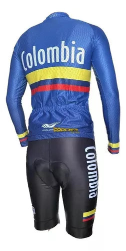 Uniforme De Ciclismo Conjunto Manga Larga - Velocity Savage