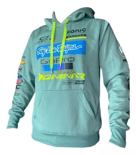 Buzo Hoodie Motero Buzo Con Capota Ktm Pulsar Honda - Velocity Savage