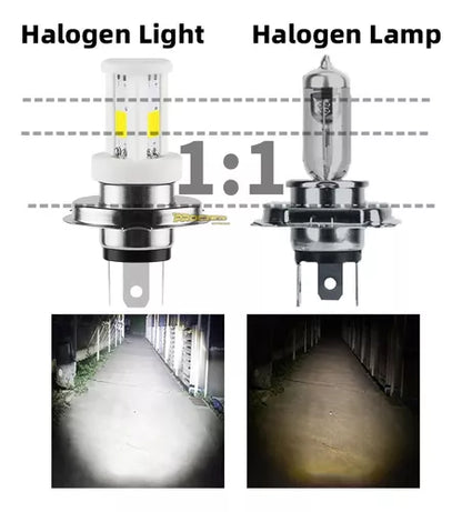 Bombillo Farola Led Cerámica Triceta Moto Luz - Velocity Savage