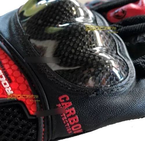 Guantes Con Protecciones En Carbono Y Táctiles - Velocity Savage