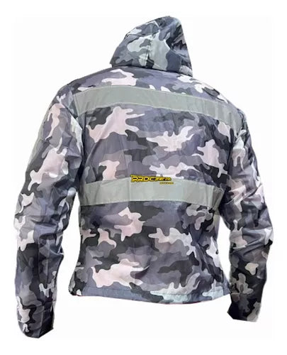 Chaqueta Camuflada Rompevientos Reflectiva - Velocity Savage