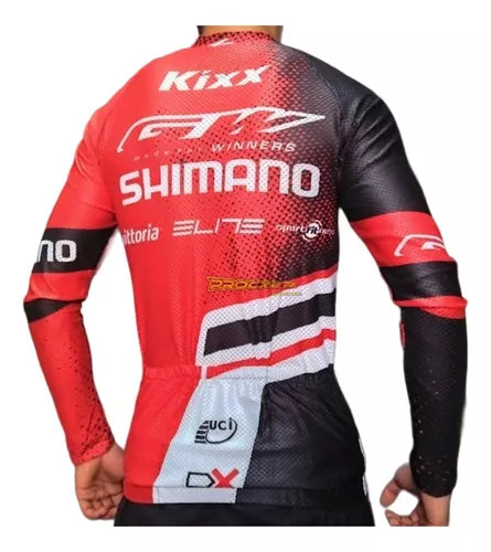 Jersey Ciclismo Maillot Manga Larga Ruta Mtb Colombia Camisa - Velocity Savage