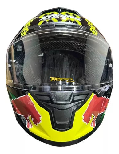 Casco Xtrong 326 Sh Con Aleron Tipo Pista - Velocity Savage