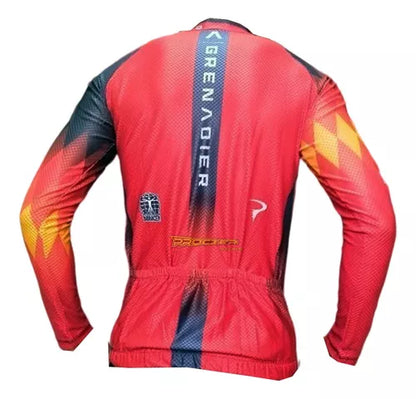 Jersey Ciclismo Maillot Manga Larga Ruta Mtb Colombia Camisa - Velocity Savage