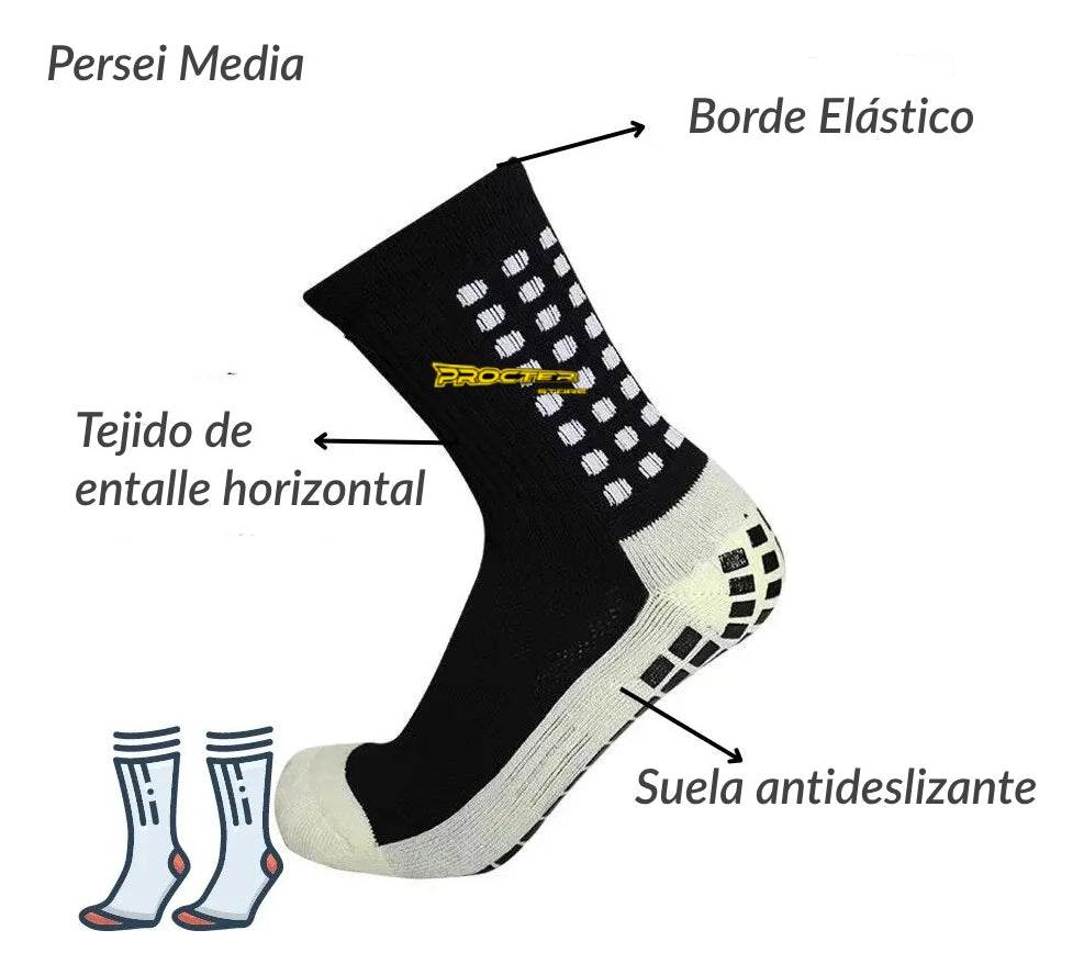 Media Antideslizante Futbol Pro Deportes