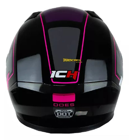 Casco Ich Integral 503 Sp Certificado Negro Mate - Velocity Savage