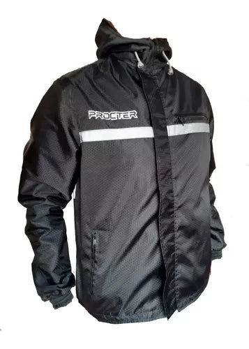 Chaqueta Rompevientos Térmica Con Reflectivo Moto Bicicleta - Velocity Savage