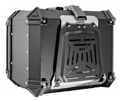 Maletero Adventure 45lt Gris Aluminio Desmontable