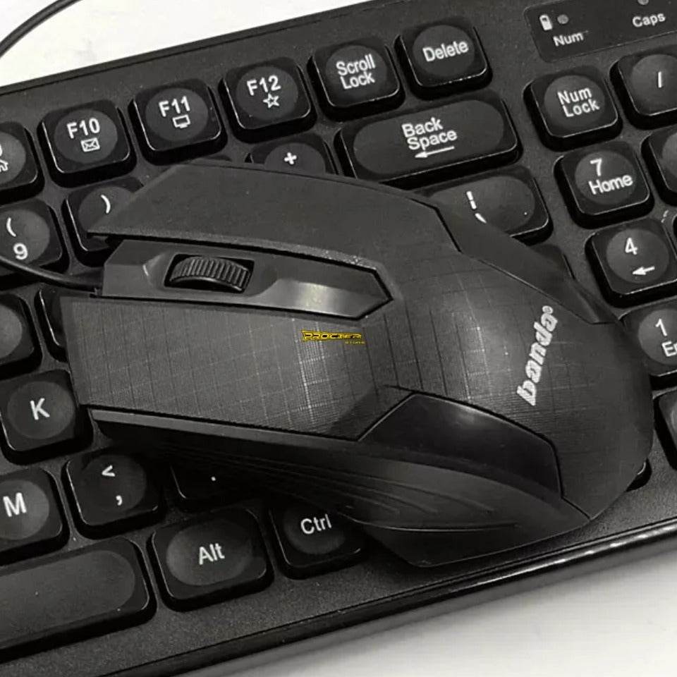 Mouse Banda Mw600 Alámbrico Color Negro