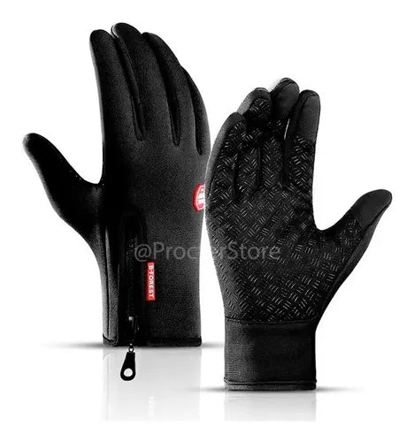 Guantes Térmicos Semi Impermeables Táctiles Moto - Velocity Savage